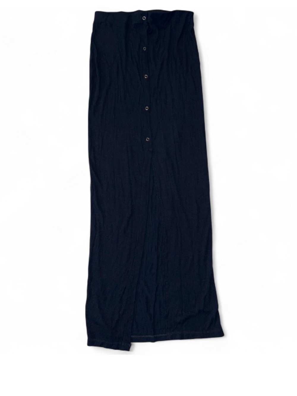 asos Teal Button-Front Maxi Skirt